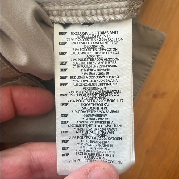 5.11 Tactical Taclite Pro Ripstop Cargo Pants Khaki Men's 42x30 - Picture 5 of 5